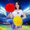 Large Matte Cheerleading Pom Poms with Double-Headed Handles