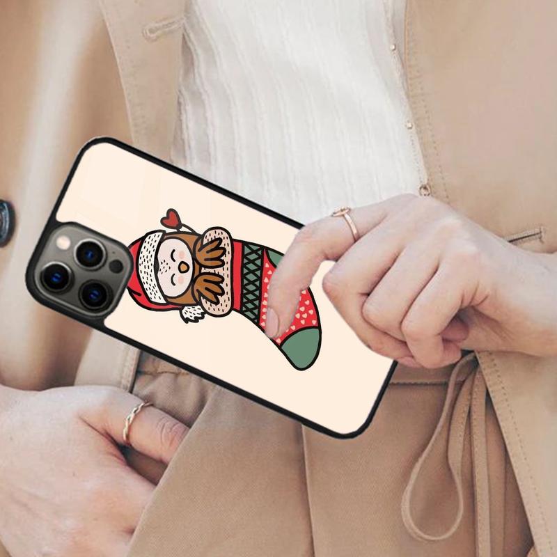 Christmas Owl Funda Magnetic Phone Case For APPLE iPhone 17 Air 16 14 13 12 Pro Max 15 Plus Wireless Charge With MagSafe Cover