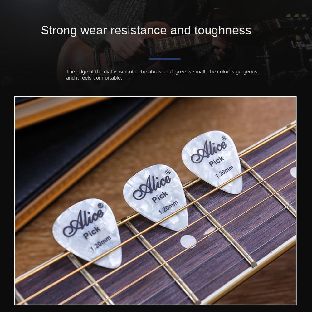 5pcs Color Random Color Celluloid Picks Celluloid Guitar Pick Original Sound Guitar Music