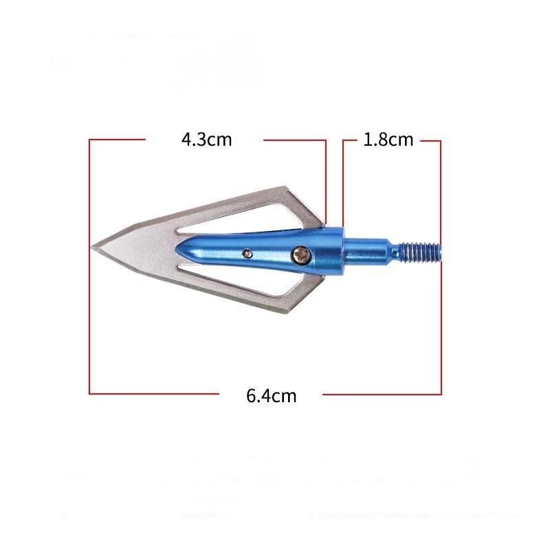 Compound Bow Arrow Tips Stainless Steel Replaceable Head Multi Styles Archery Training And Outdoor Use