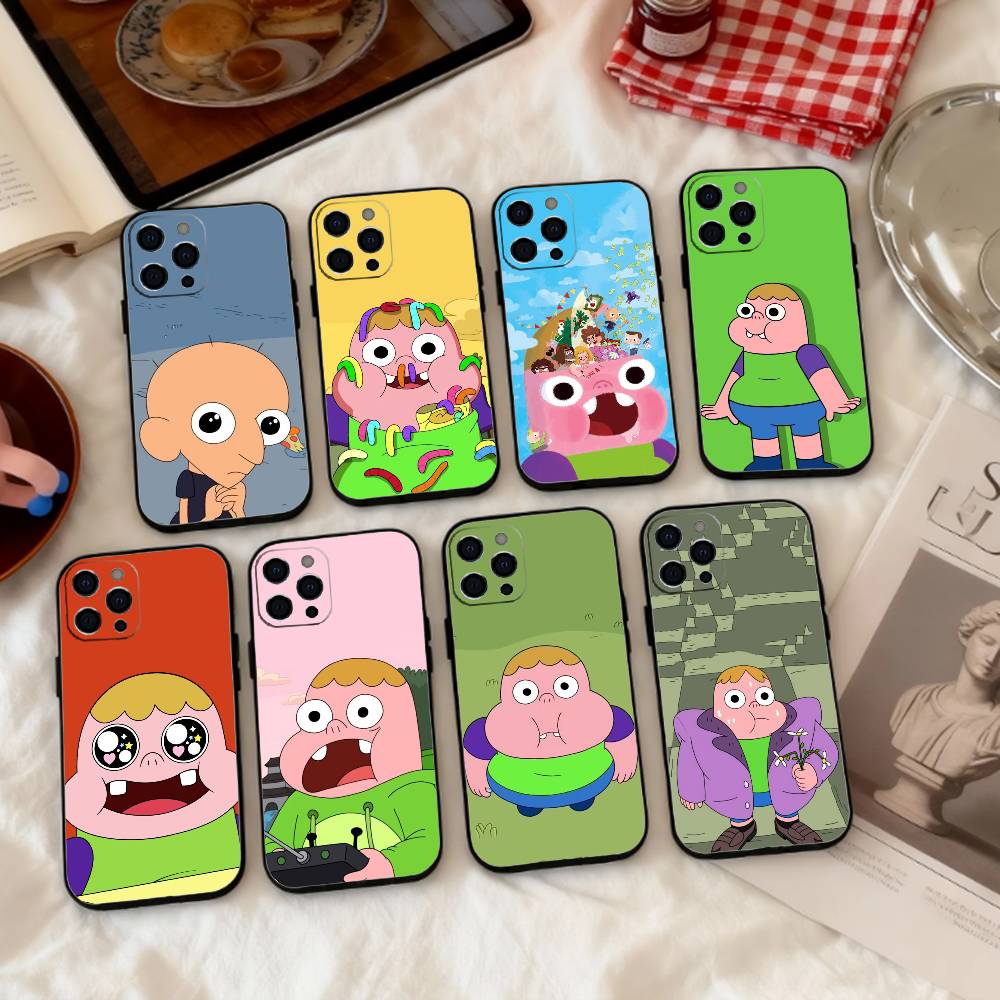 Sassy Cartoon C-Clarences Phone Case Silicone Soft For IPhone 17 16 15 14 13 12 11 X XR Plus Pro Max Plus