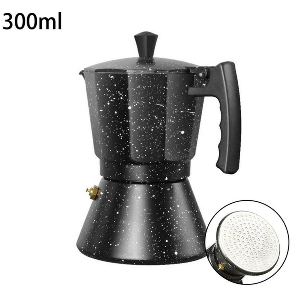 3cup/6cup Aluminum Mocha Espresso Percolator Pot Coffee Maker Coffee Maker Moka Pot Stovetop Coffee Maker