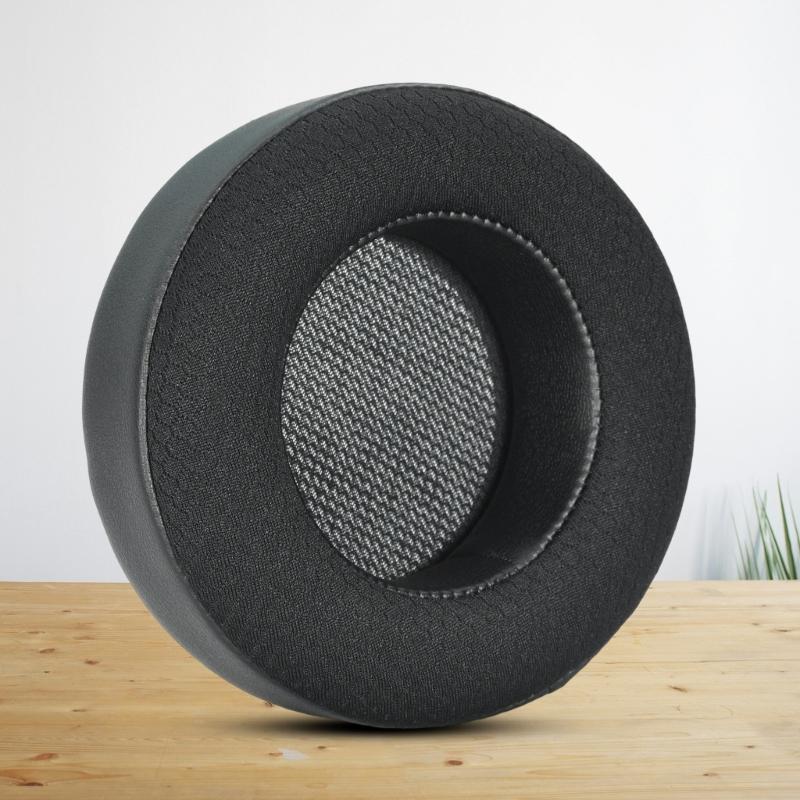 Soft Ear Cushions Feature Soccer Net Design Earpads Noise Isolation Ergonomic for Dedicated Model Headphone