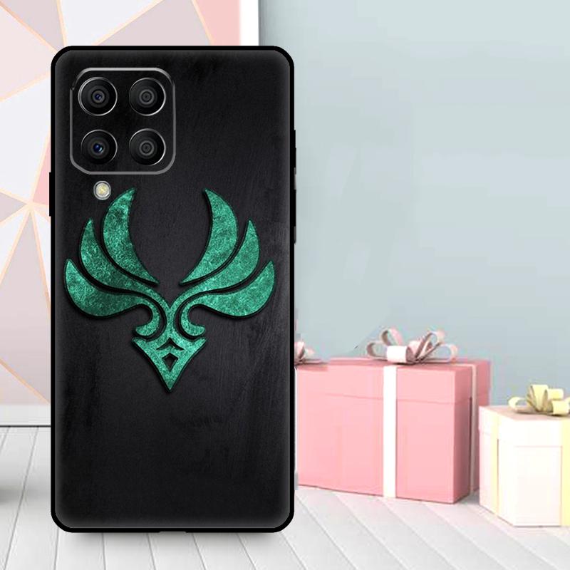 Genshin Impact Elements Case For Samsung Galaxy M56 M52 M32 M53 M16 M11 M21 M31 M35 M12 M13 M14 M15 M36 M55 M34 M54