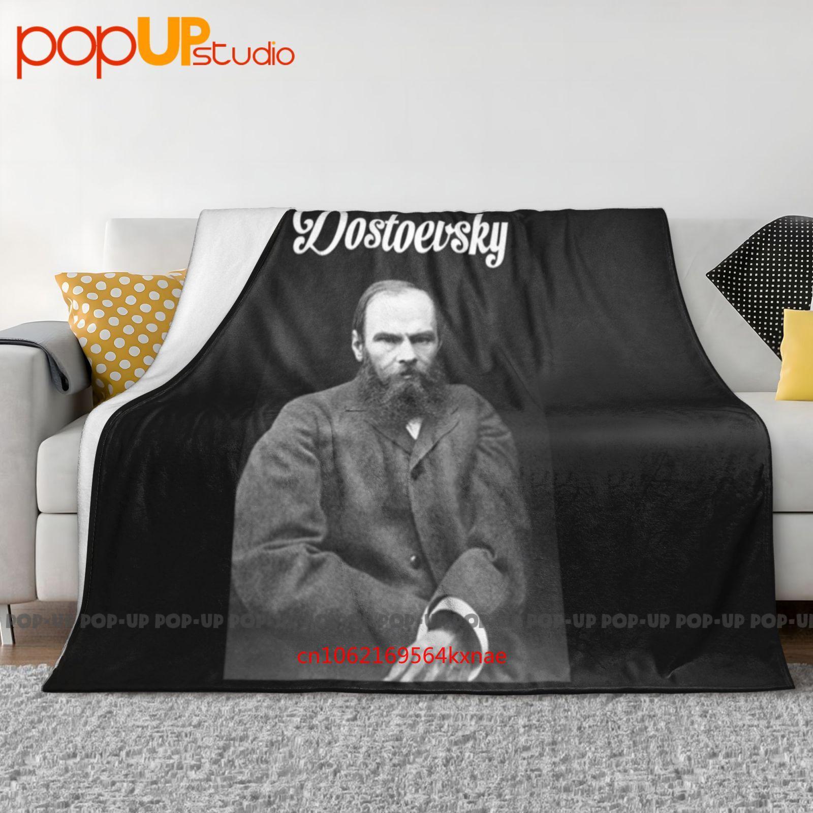 

Fyodor Dostoevsky Brothers Karamazov Author Ultra-Soft Blanket Quilt Winter Sofa Cover Bed Covers 30x40in