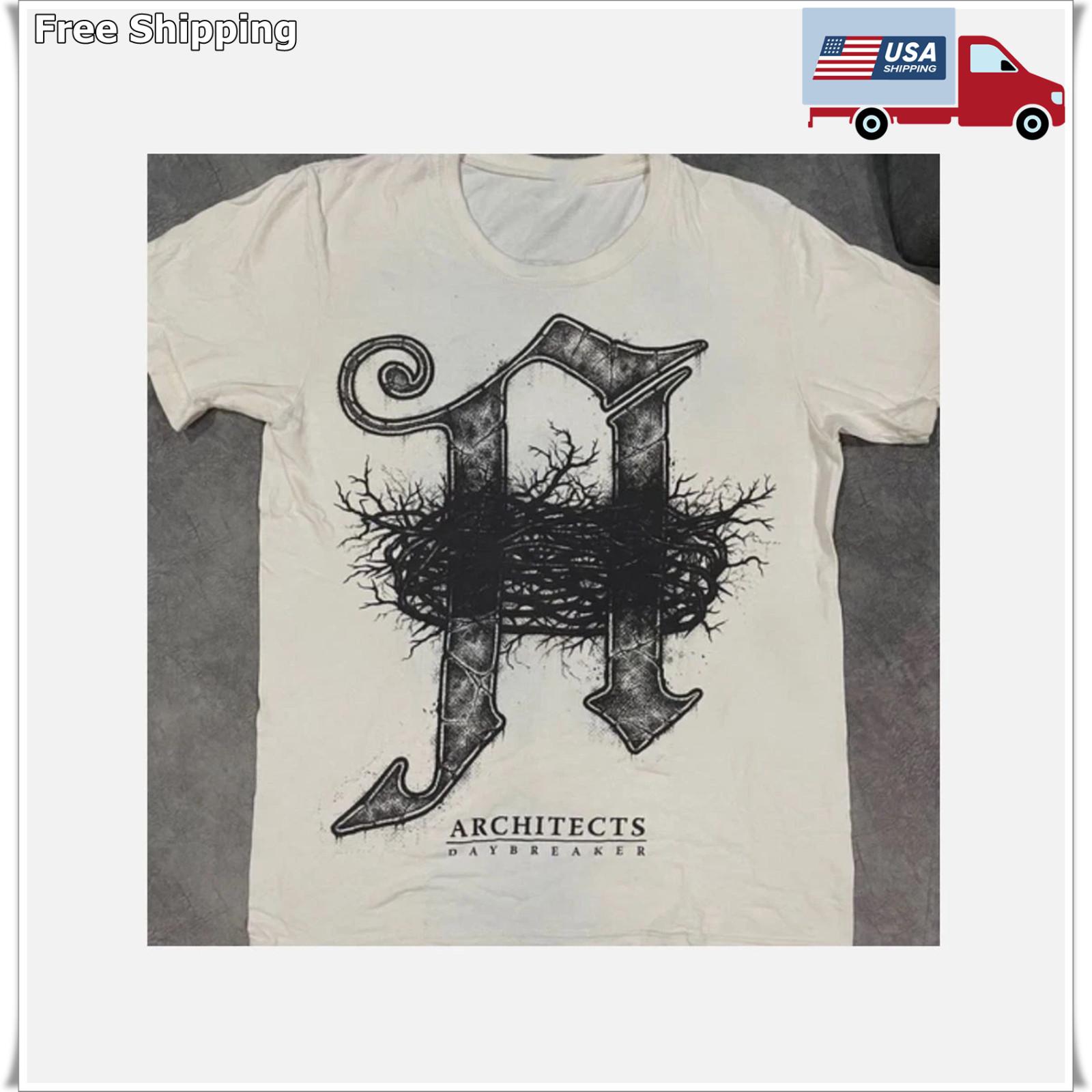 Architects Band White T-Shirt Cotton Full Size Unisex S-5XL S