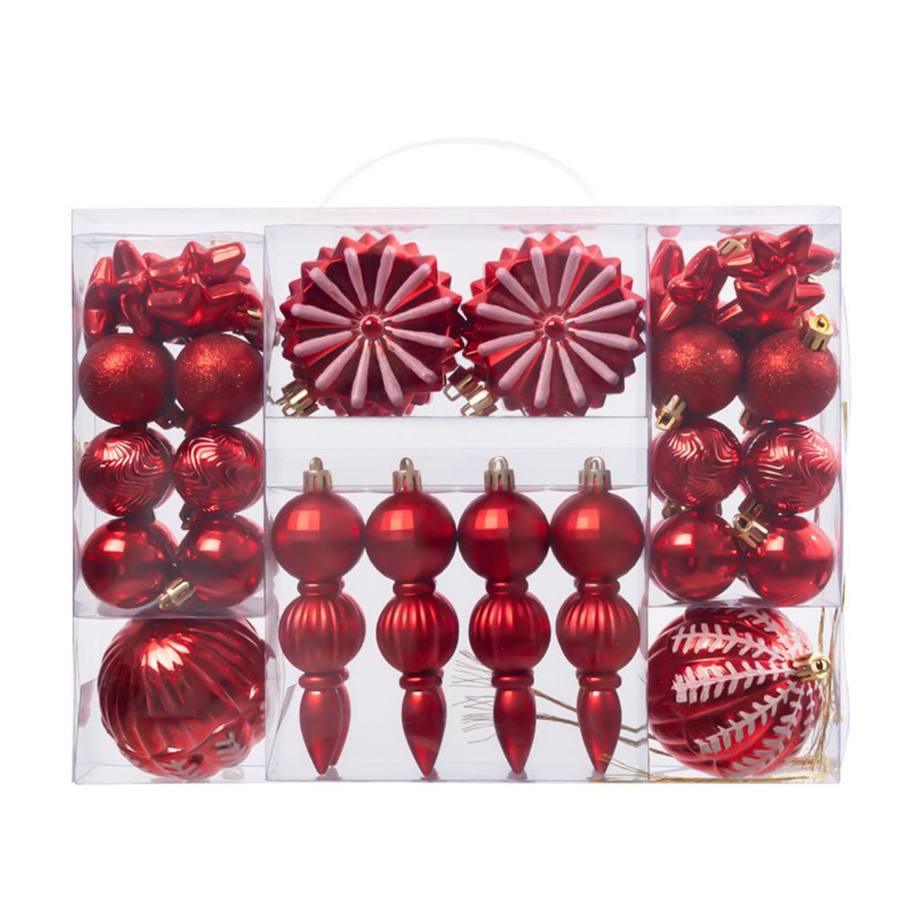 Christmas Decorations Pendants 52PCS Christmas Pendants Christmas Balls