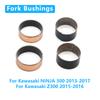 For Kawasaki NINJA 300 2013-2017 Z300 2015-2016 Motorcycle Fork Bushing External Guide Rails Up Down Front Shock Repair Parts