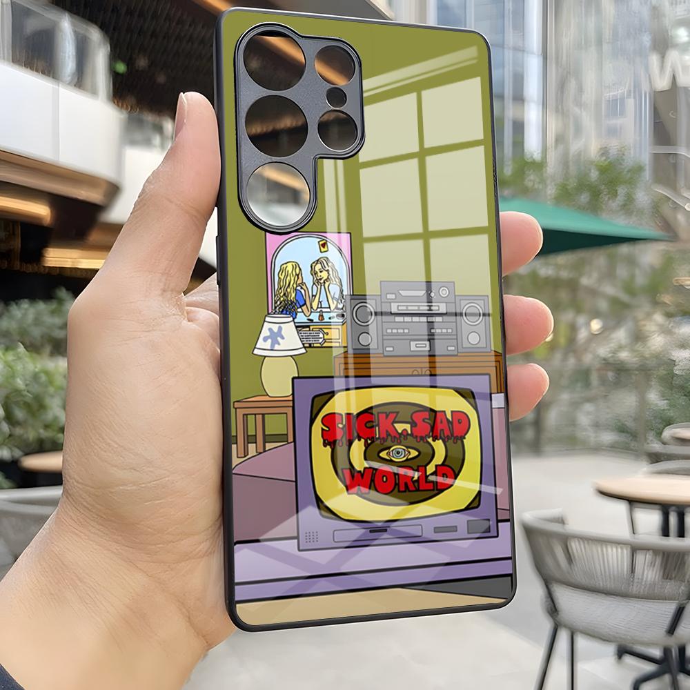 Anime Darias Phone Case For S25 Ultra Samsung S26 S24 Fe S22 S20 S23 21 Plus A54 A34 A53 A16 Glass Cover