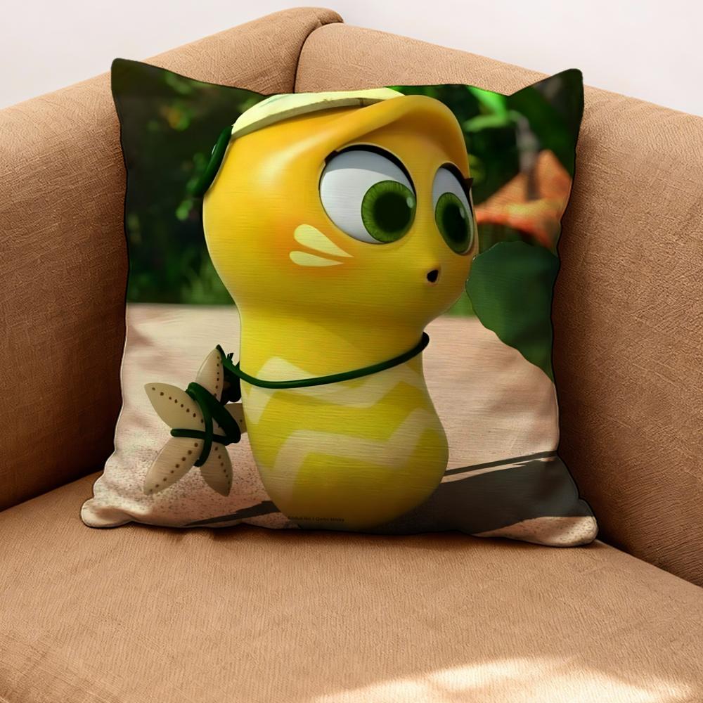 L-LarvaS Cushion Cover Premium Comfort Reversible Pillow Cove -Two in One Design for Any Room & Car Interior