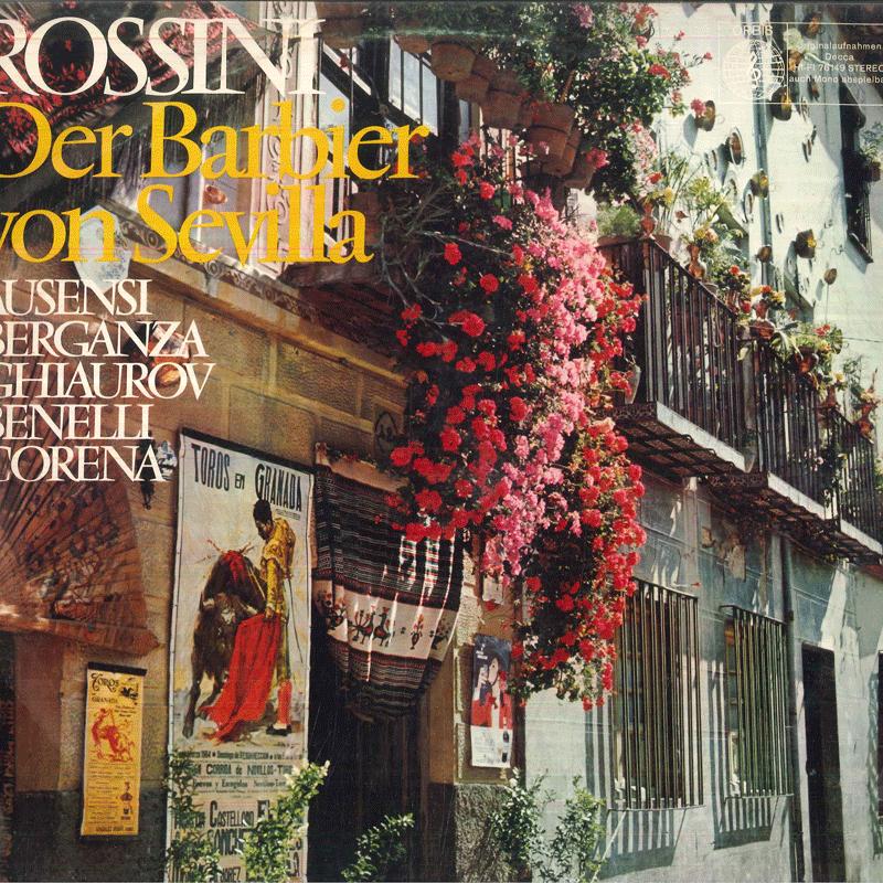 LP Record MANUEL AUSENSI TERESA BERGANZA NI  Rossini Der Barbier Von Sevilla 76149 ORBIS Germany Classical Used