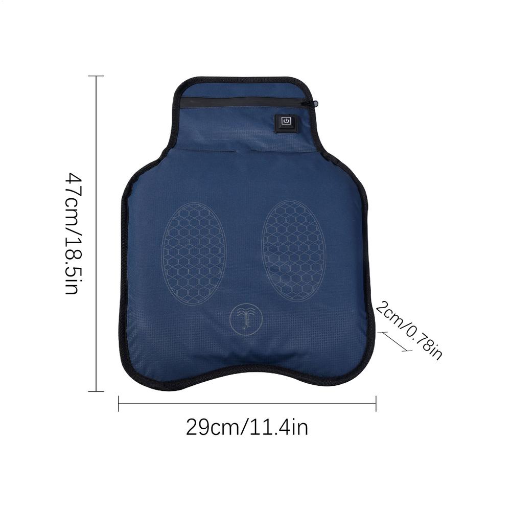 Motorcycle Seat Cushion Heated Motorbike Warming Supplies Electric Motorbike Seat Heater For Touring Riders Adventure Bikers