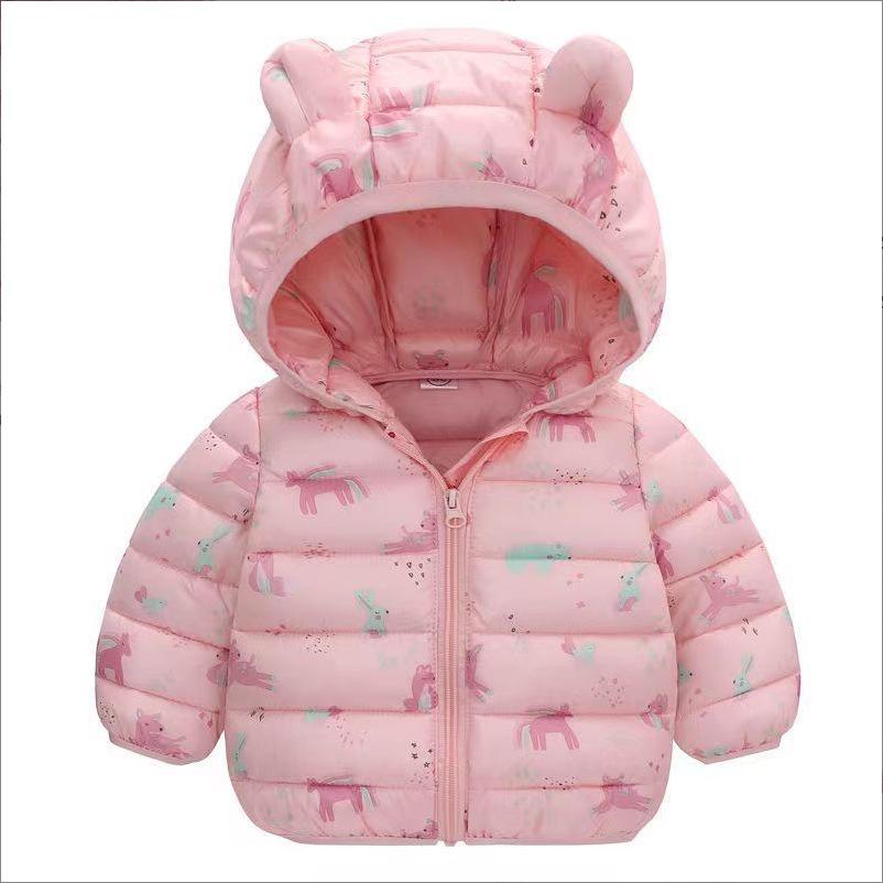 2025 Lightweight Cotton-Padded Jacket for Infants and Kids