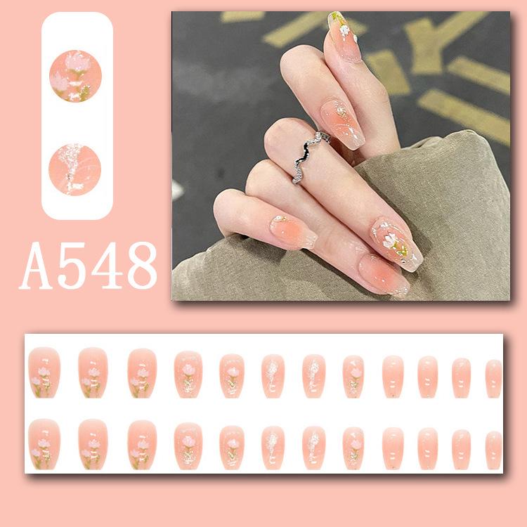 Summer Fresh French Line Cool Style Detachable Nail Art Tips