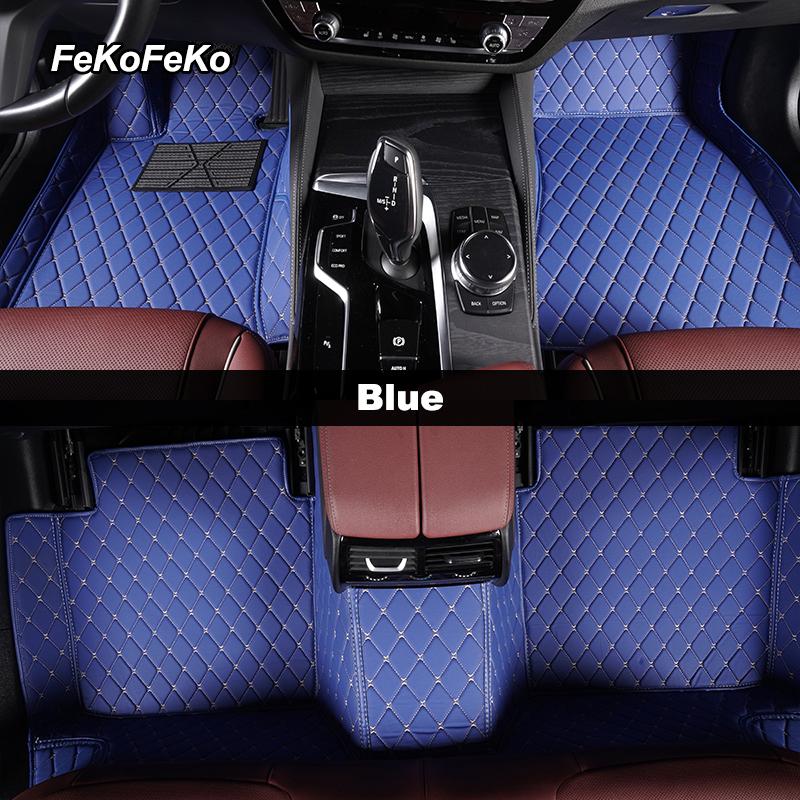 Custom Car Floor Mats For Skoda Octavia Auto Carpets Foot Coche Accessories