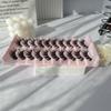 Hot-Selling Faux Mink Cross-Style Eyelashes: 10 Pairs of Messy Curled Explosion Style False Eyelashes