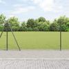 vidaXL Hexagonal Fence Grey 1.6x50 M Steel 3353711