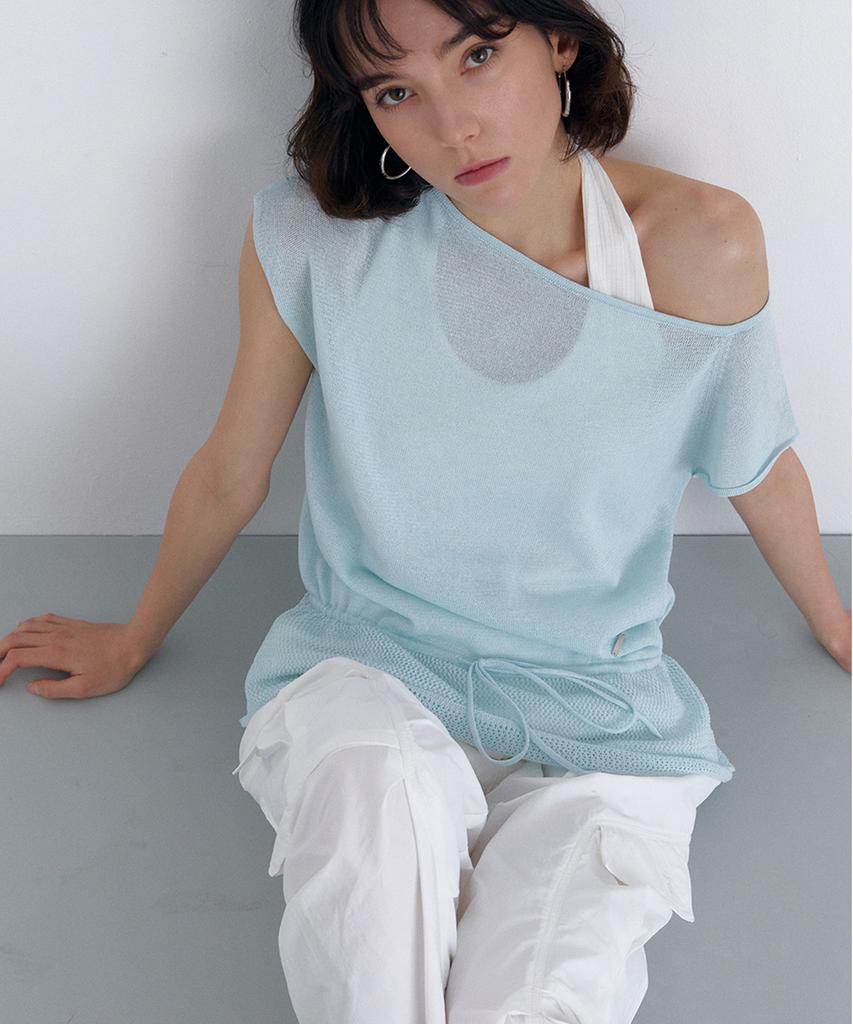 CLO'ET Asymmetrical Loose Fit Knit Top + 3 Colors