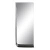 Wall Mirror 20 X 12 X 50 Cm Black Gold Metal