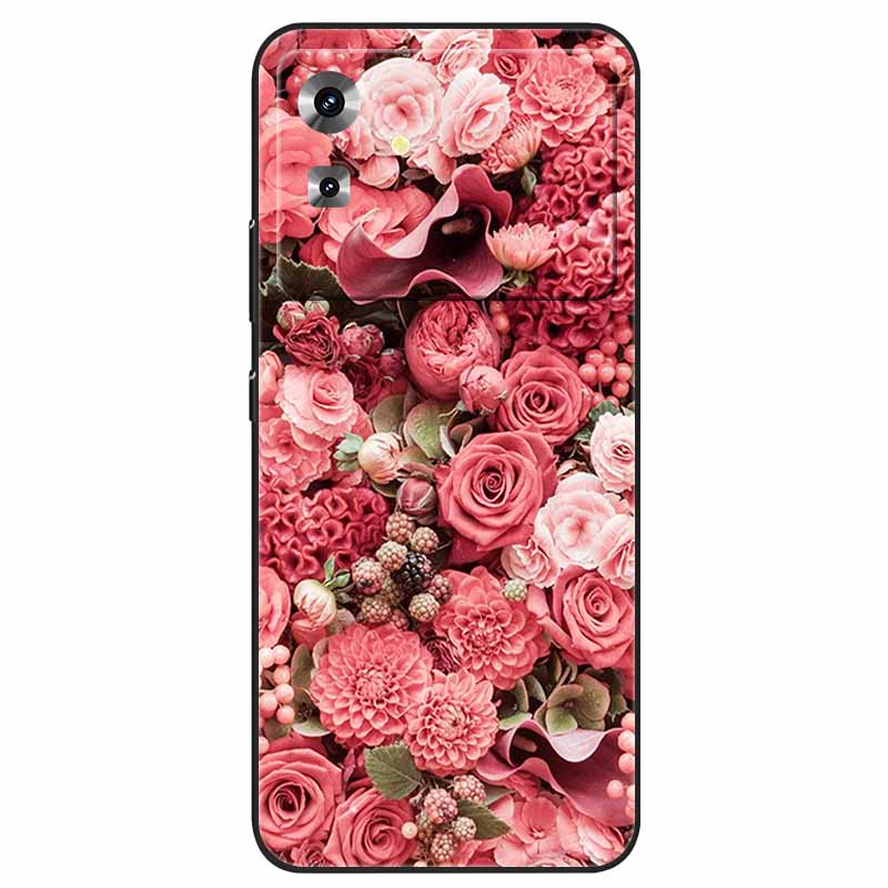 Funda para Teléfono Para Cubot Note 21 Funda Moda Mármol Silicona Suave Cubiertas Traseras Para Cubot Note 21 Protección Carcasas NOTE21 Bolsa Encantadora