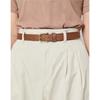 DakS Men S Brown Leather Slim Buckle Belt Dbbe9f742