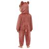 Unisex Toddler Baby Animal Jumpsuit Long Sleeve Zip Up Cute Cartoon Hooded 3D Tail Cosplay Costume