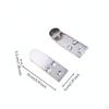 Horizontal Freezer Door Handle Rectangular Mounting Plate Cold Storage Room Countersunk Screw