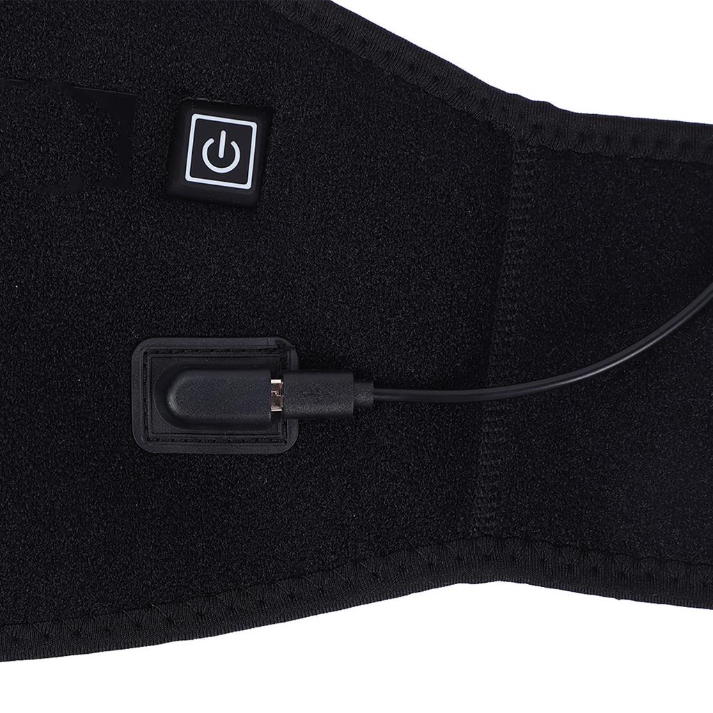 Elektrická vyhřívací podložka na pas, břicho, záda USB 5V/2A Vyhřívaný pás na bolesti zad 3 teploty S