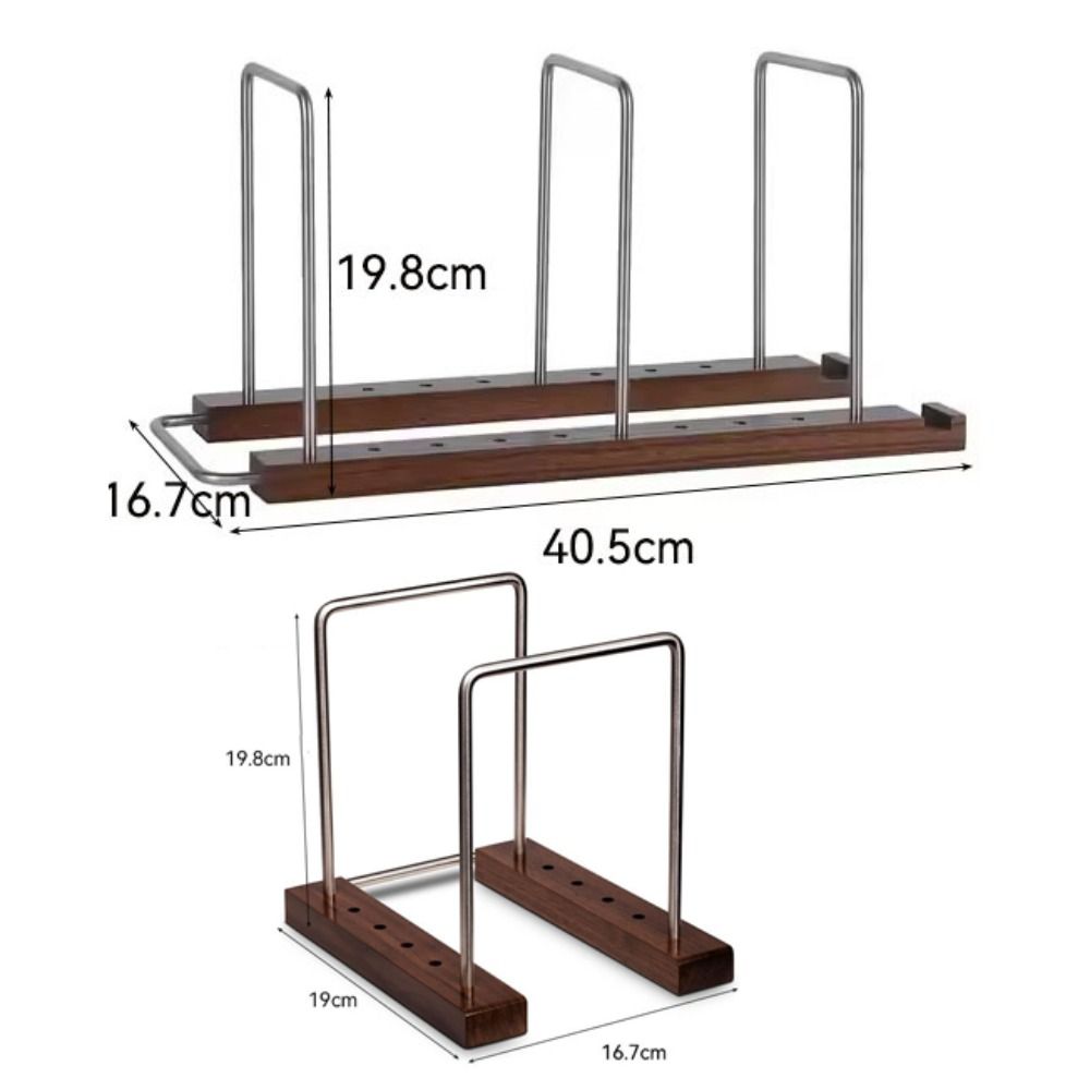 Solid Walnut Vinyl Record Holder Space Saving Album Display Holder Retro CD Racks