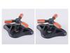 Multi-Function Plastic Three-Arm Garden Sprinkler, Water-Powered Automatic Rotation