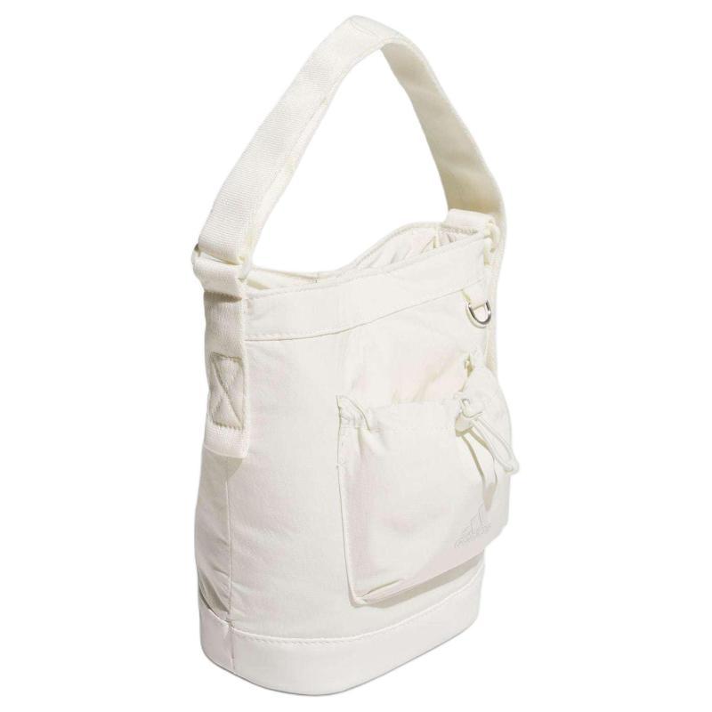 Adidas Recycled Polyester Blended With Recycled Polyamide Handbag Shoulder Bag Regular Unisex Jade White Adidas JF1209