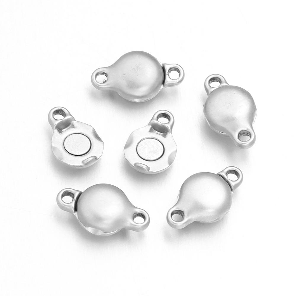 5 Sets/Lot 8x14mm 11x20mm Strong Magnetic Clasps For Jewelry Making Connectors Handmade DIY Necklace Bracelets High Quality