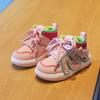 Children's Sports Shoes 2025 Spring and Autumn Boys' Casual Board Shoes High-top Trend Girls' Net Red Shoes Soft-soled Baby Shoes