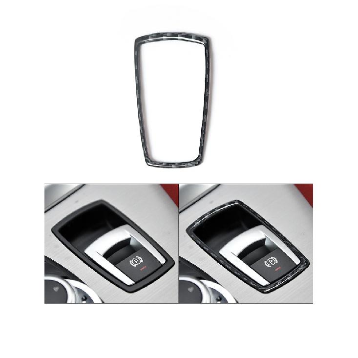 Car Styling Accessories Interior Carbon Fiber Overhead Console Wait Black Stickers Decorative Fit For BMW Z4 E89