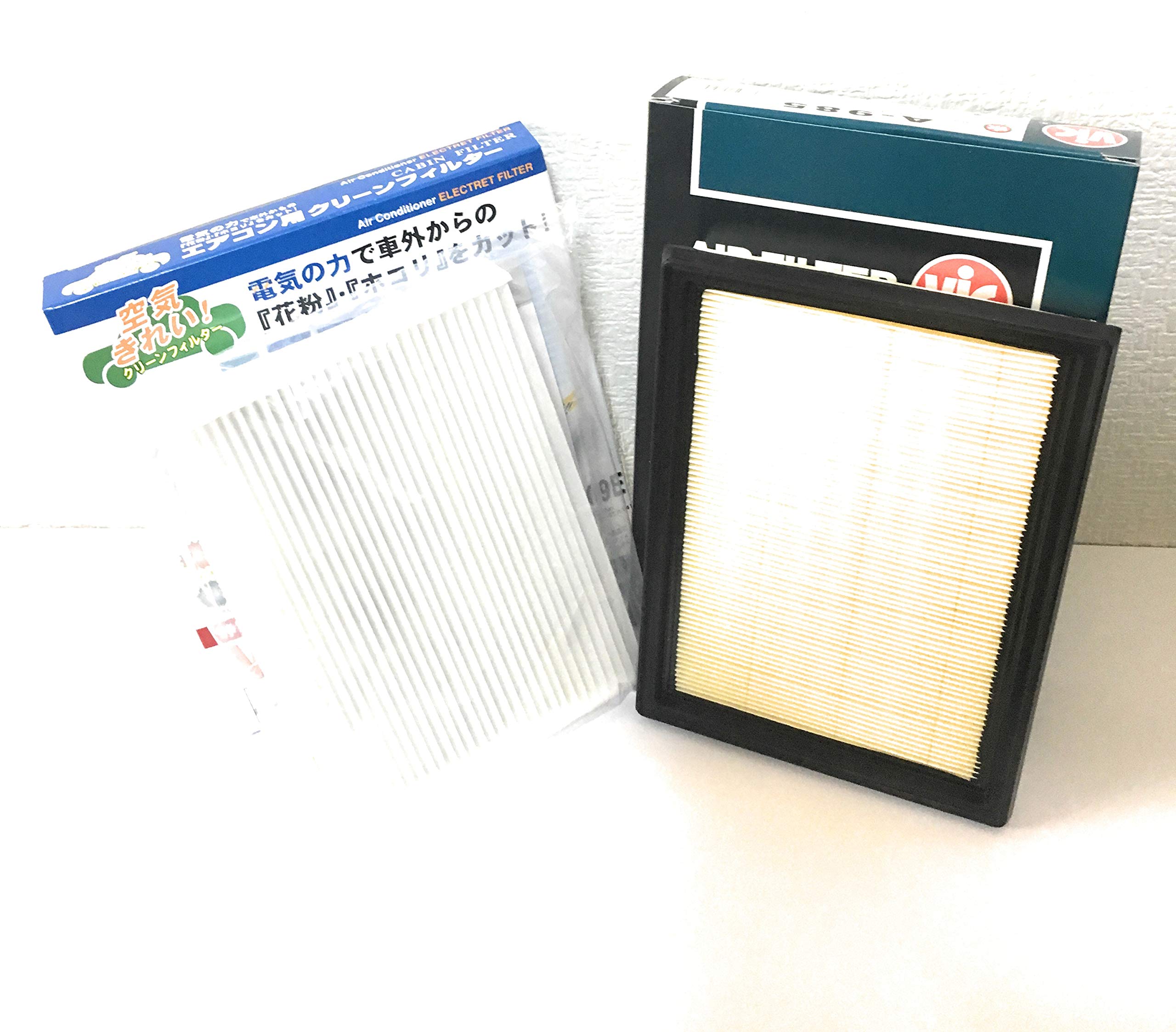 

Комплект салонного фильтра VIC для Alto Works Spacia и Wagon R Сделано в Японии & (A-985+AC939E) высокий, (HA36S, HA36V), (МК53С), (MH35S, MH55S) -