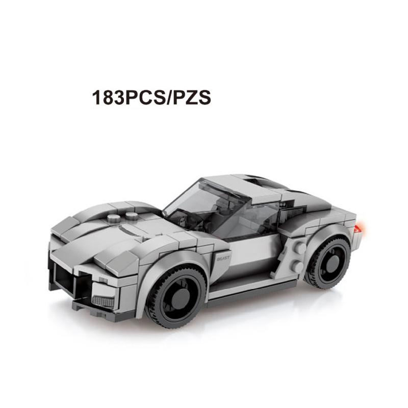 Speed City Racing Car Sports Model Building Blocks Bricks Classic Rally Sports Super Racers Great Vehicles Christmas gift Toys