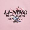 Li-Ning Round Neck Letter Pattern Printed Couple T-Shirt Unisex Tops ATSW371-4