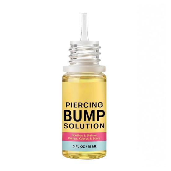 Soothing Piercing Aftercare Oil Keloid Bump Treatment with Jojoba And Tea Tree Oil Scar Reduction Healing Oil for Ear Nose Belly Button Piercings