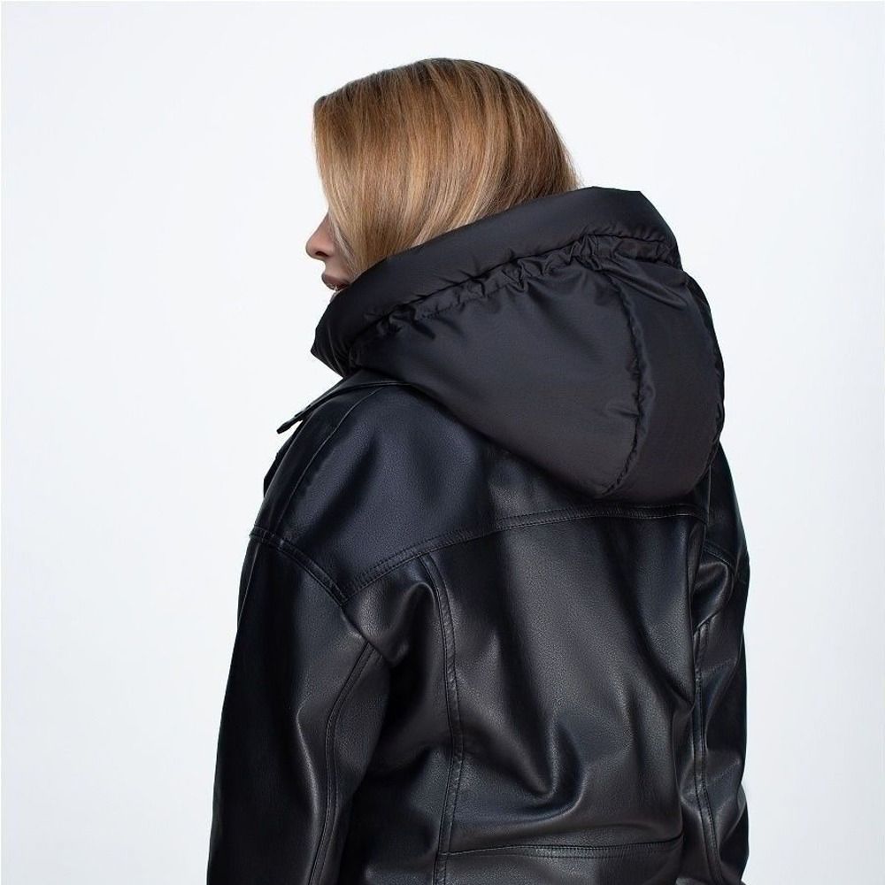 Ultralight Scarf Balaclava Hat Zippper Coat Short Tank Top Winter Turtleneck Fake Collar  Unisex