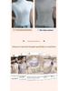 Cartoon Chest Uplift Wire-Free Seamless Half Cup Padded Bra for Small Busts