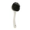Cooktop Cleaning Brush Long Handle Durable Bristles White Sink Cleaning Brush for Household Kitchen
