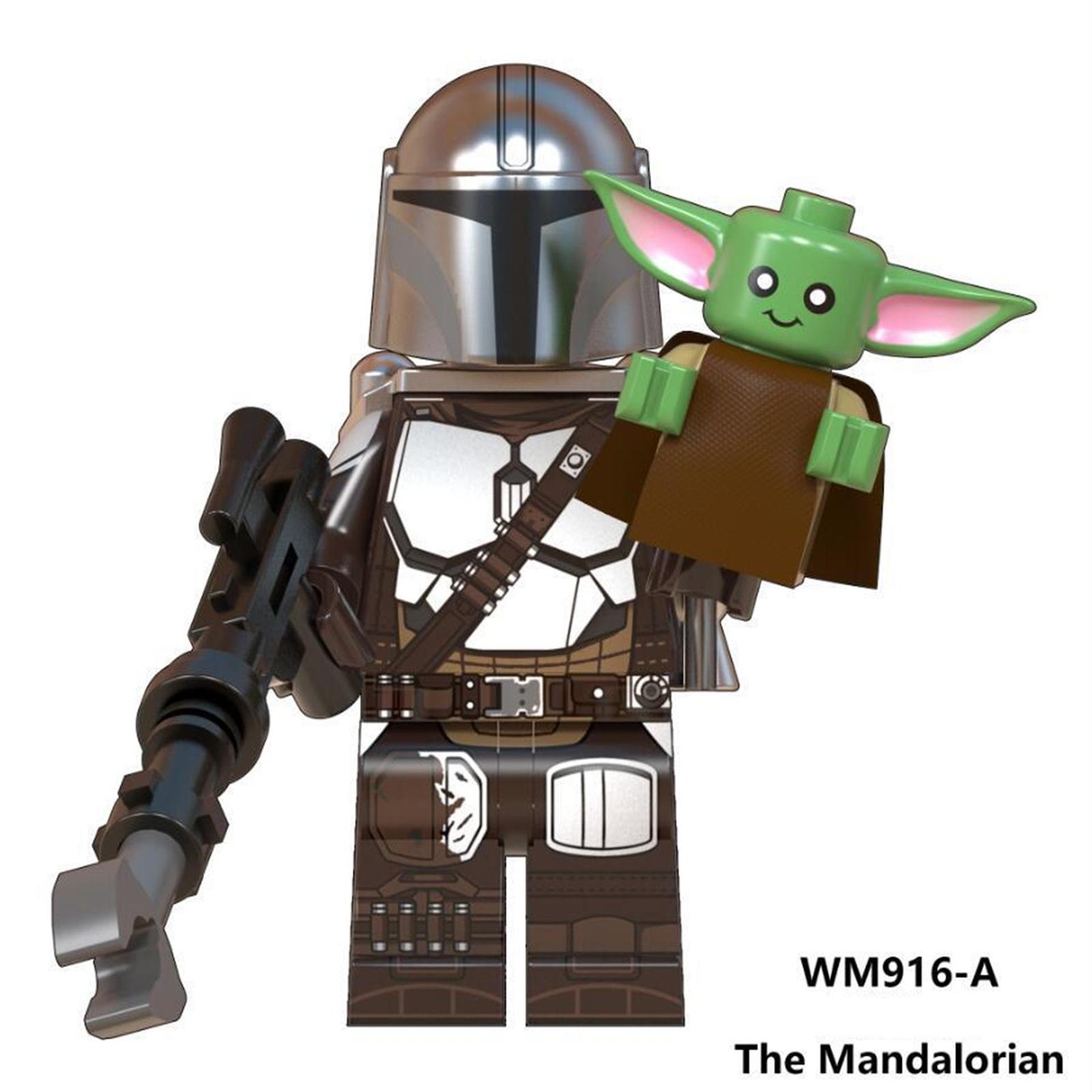 

Один Продажа рождественских подарков WM916-Дети собрали строительные блоки minifigures Строительный блок Игрушки DIY интеллектуальные игрушки