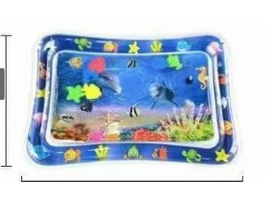 

Надувной коврик для игр с водой для малышей «Океанские рыбки» 51x69 cm синий