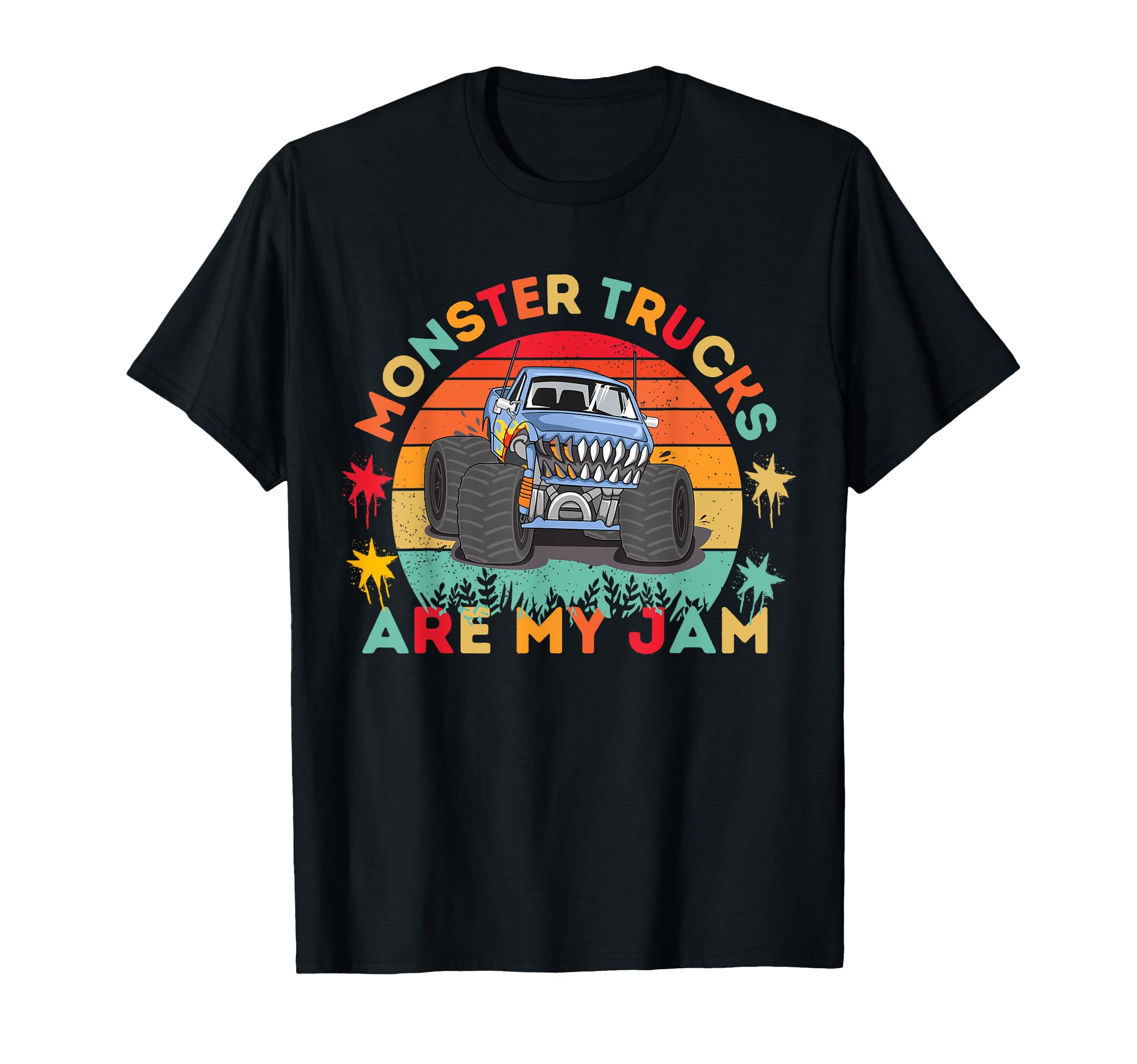 

Retro Monster Trucks Are My Jam Vintage T-Shirt