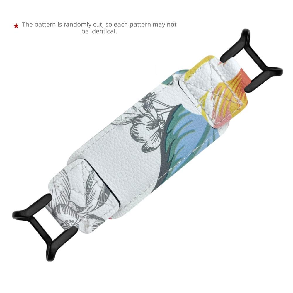 PU-Leder Sichere Handschlaufe Vielseitige Hochelastische Fingergriffschlaufe für Kindle/Kobo/Voyaga/Lenovo/Sony 6-8" E-Book-Tablet
