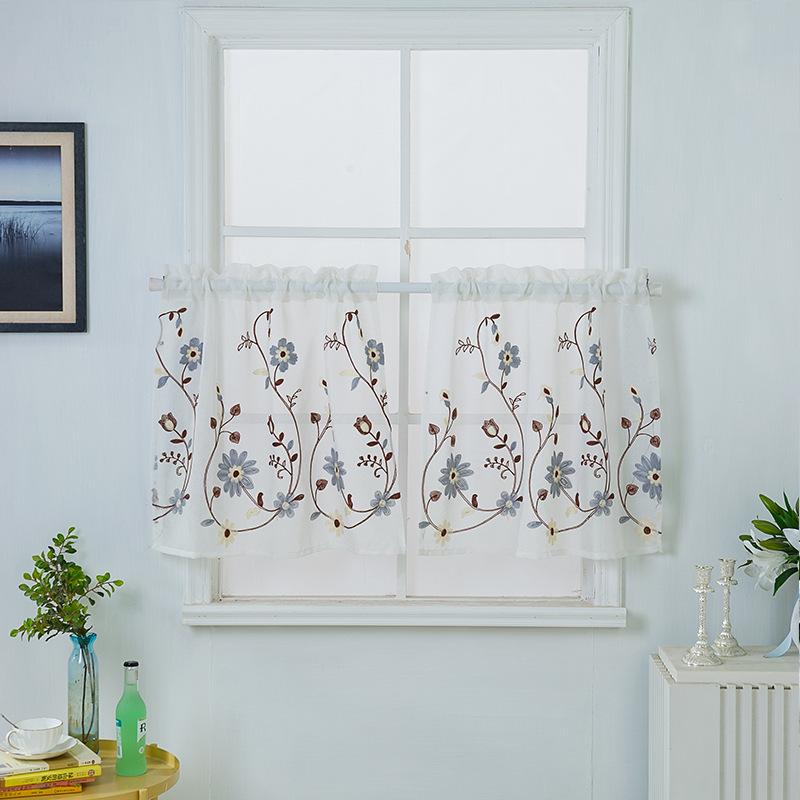 Japanese And Korean Kitchens Short Curtains, Small Coffee Curtains, Finished Curtains
