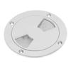 Boat Deck Round Plate 316 Stainless Steel Detachable Marine Boat Inspection Deck Plate for Access Boat RV