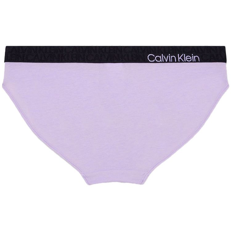 Calvin Klein Polobikini kalhotky s velkým logem v pase Dámské spodní prádlo Světle fialové QF6580AD-C9S
