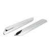 2pcs Front Bumper Strip Left Right Anti Scratch Chrome Silver Replacement for Citroen C5 X7 2007‑2015