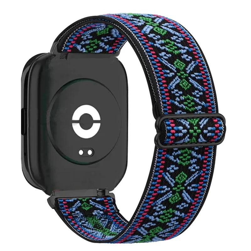 Klasický nylonový řemínek Starp pro Xiaomi Redmi Watch 3 Active/Lite Band elastický náhradní náramek Correa pásek pro Redmi Watch 3 Lite